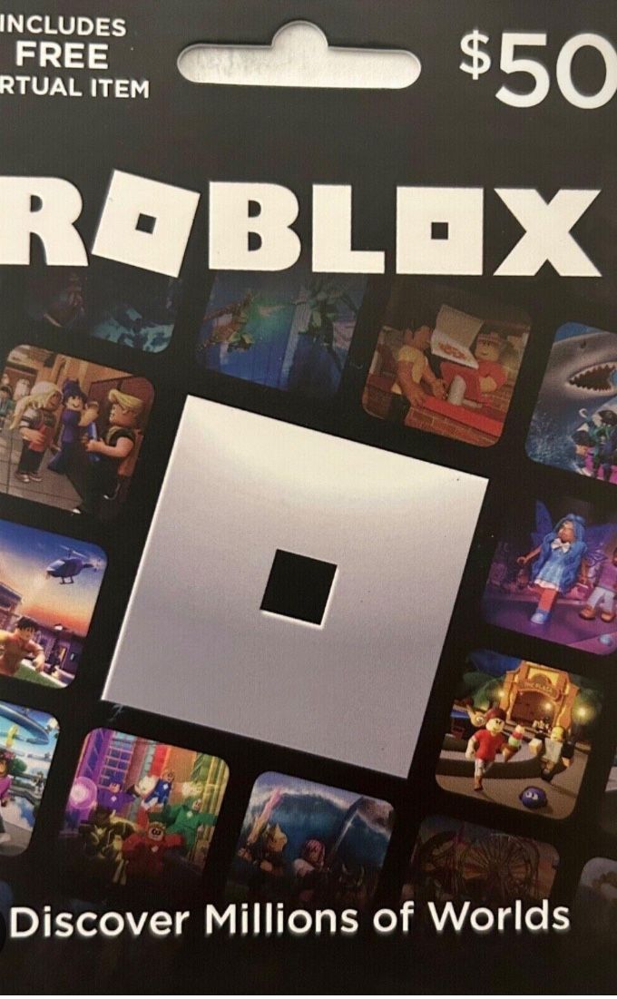 Roblox Gift 50$