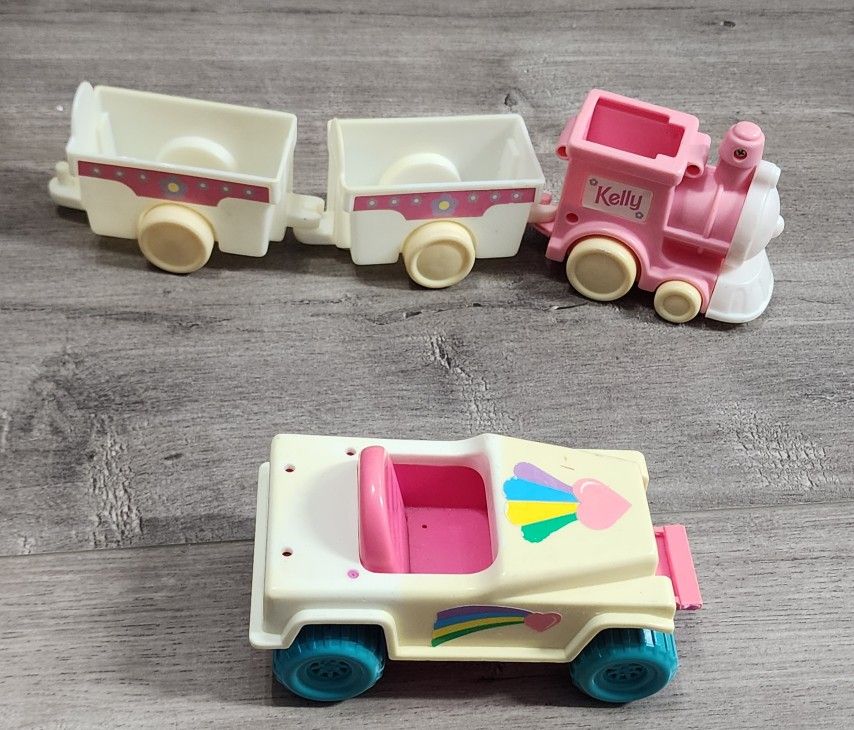 Barbie Kelly Jeep And Train