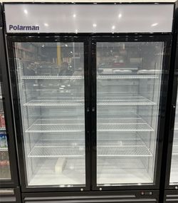🥤NSF Commercial 2 Door Beverage Merchandiser (Exhibidor de Bebidas de 2Puerta) Z2616