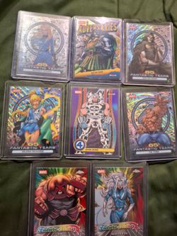Marvel Topps Chrome Trading Cards Lot of 8
