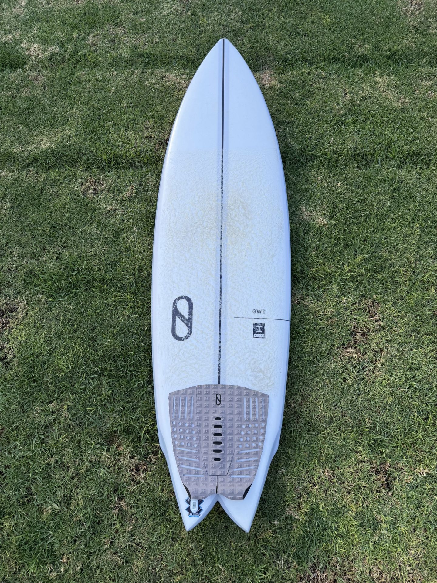5’10” Slater Designs Great White Twin Surfboard