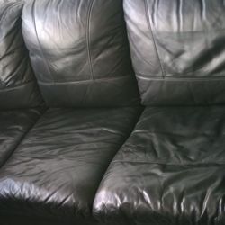 European leather sofas
