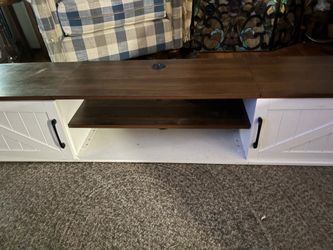 63” Farmhouse Floating Entertainment Center