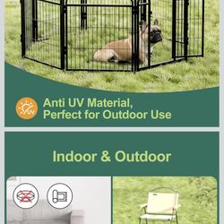 Pet Playpen 32" |/ Corral de mascotas