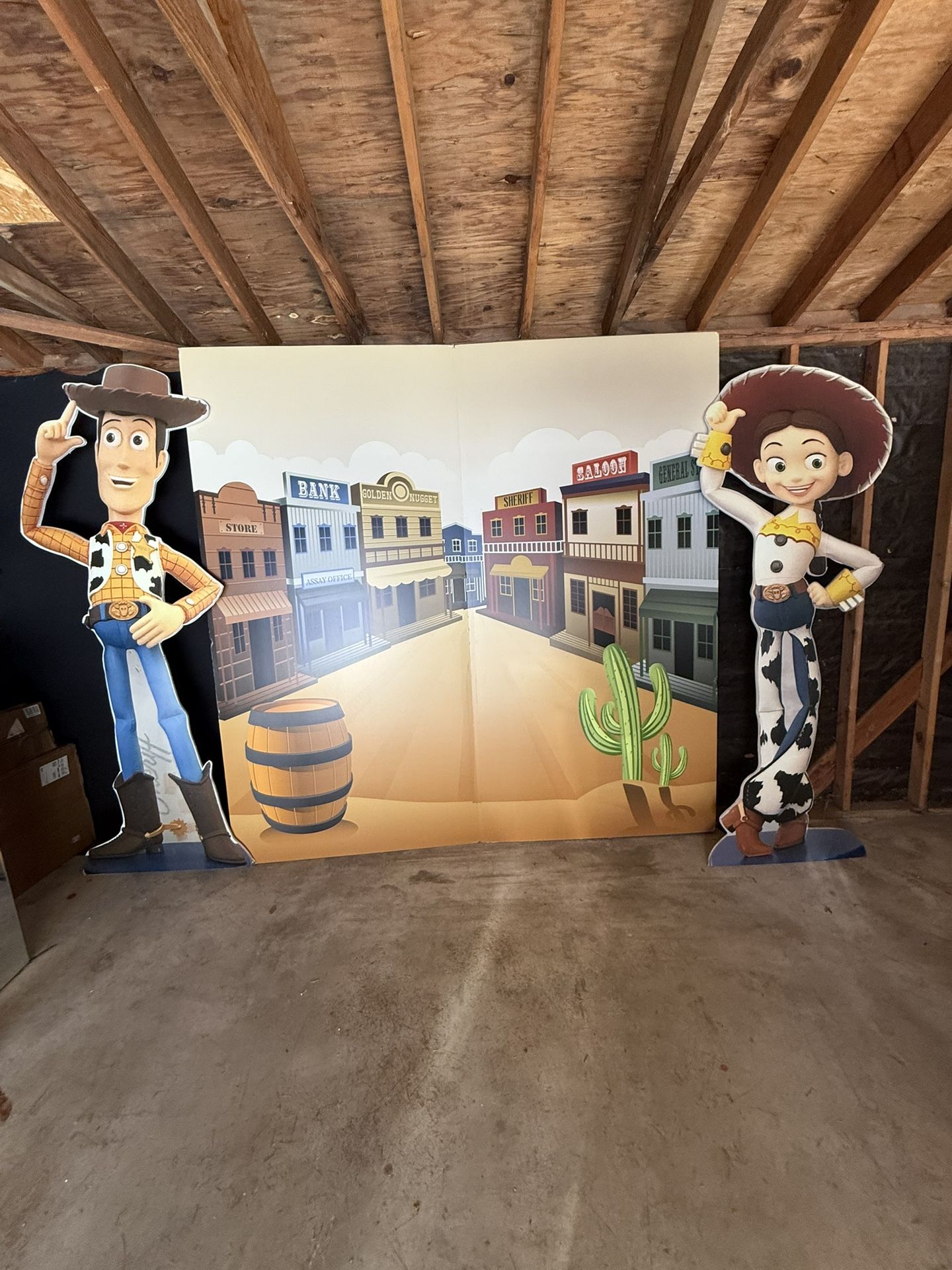 Toy Story Birthday Backdrop Setup Sale 