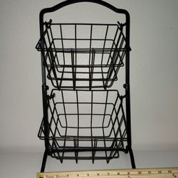 2 Tier Kitchen Counter Fruit Stand