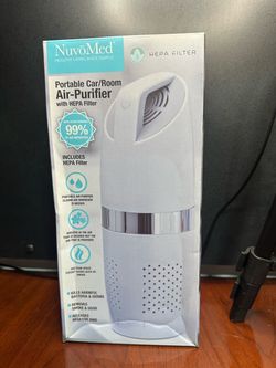 $15 NuvoMed Portable Car/Room Air Purifier with HEPA Filter