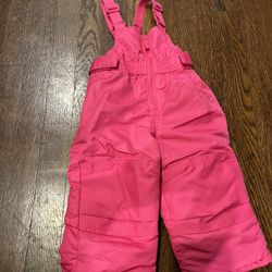 Toddler Girl Snow Bib Size 12 Months 