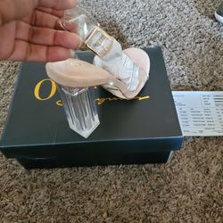 Clear heels