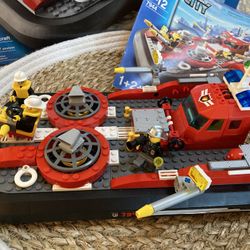 Lego City Fire Hovercraft 7944