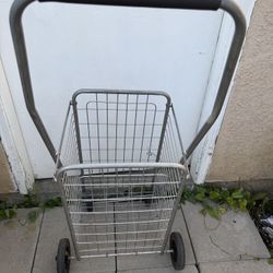 Folding Metal Shopping Cart