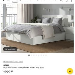 IKEA Malm King Bedframe