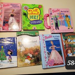 Barbie And More Book Lot