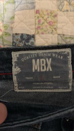 Blue quality denim wear pants