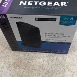 NETGEAR AX6 Router / Cable Box NightHawk