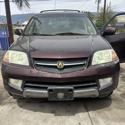 Burgundy 2001 Acura Mdx