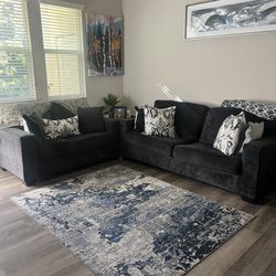 Blue Couch Set