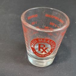 Vintage Rx Medi Shot Glass