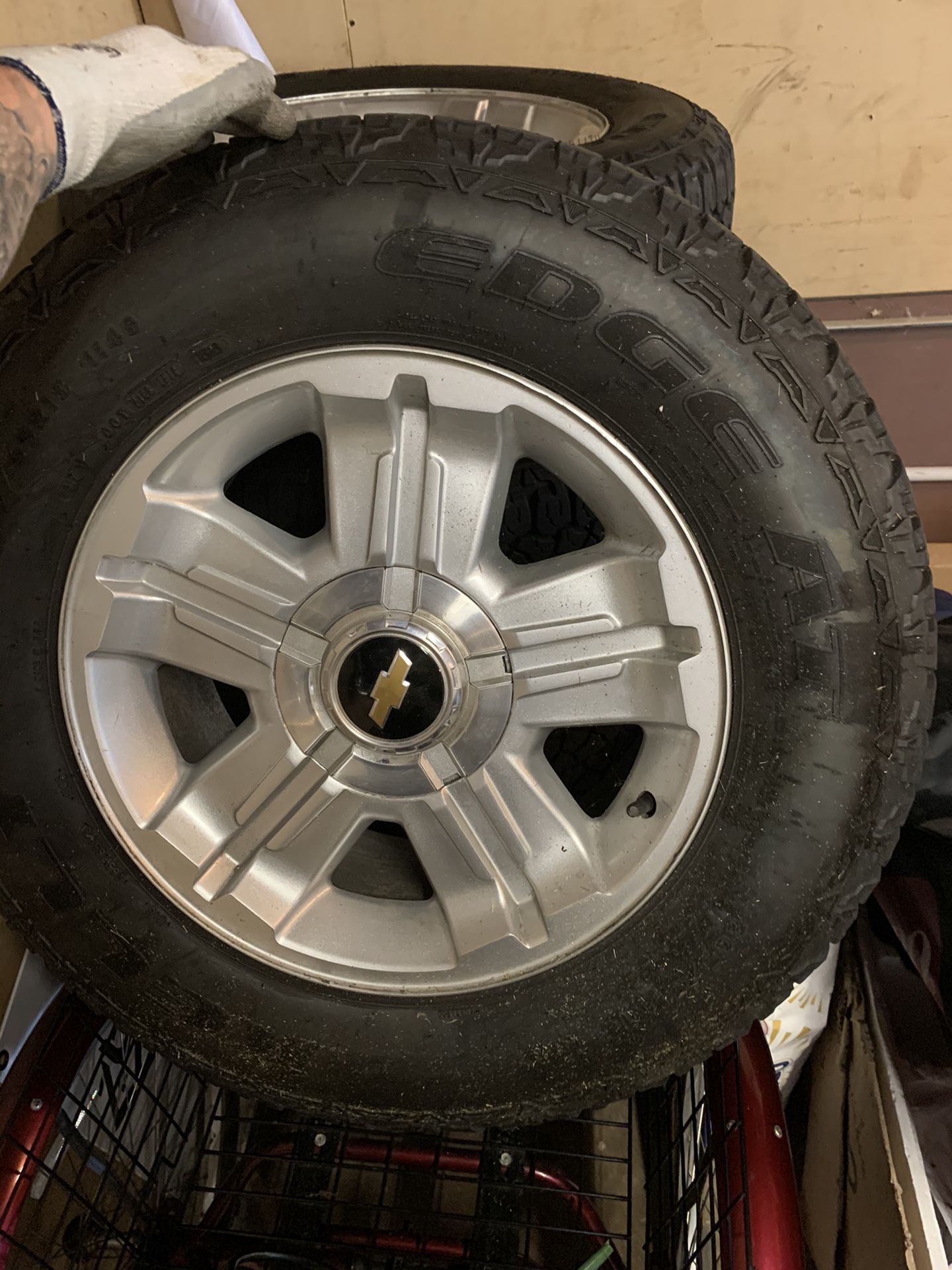 18” Silverado wheels