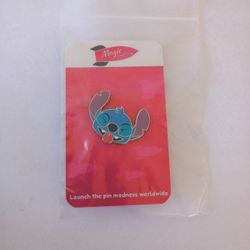 Disney Stitch Trading Pin Emoji Yuck Tongue 