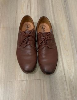 Clarks Men’s Brown Leather Derby 9.5