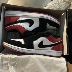 Jordan 1 Low SE ‘Bred Toe’ Size 8 – Great Condition, Give Reasonable Price 