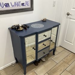 Blue Wooden Cabinet