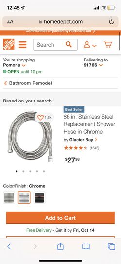 Glacier Bay Shower Hose