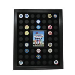 Casino Poker Chip Display Frames