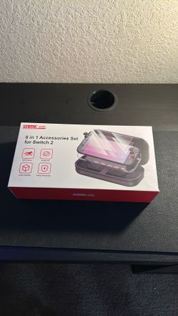 STARTRC Games 8-in-1 Accessories Set for Nintendo Switch 2 - Carrying Case & More