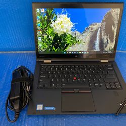 Lenovo ThinkPad X1 Yoga touch laptop with pen i5 8GB Ram 256GB SSD windows 11 pro 