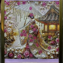 Japanese kimono handmade jewelry design