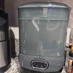 Baby Brezza Sterilizer Dryer Advanced And Bottle Rack