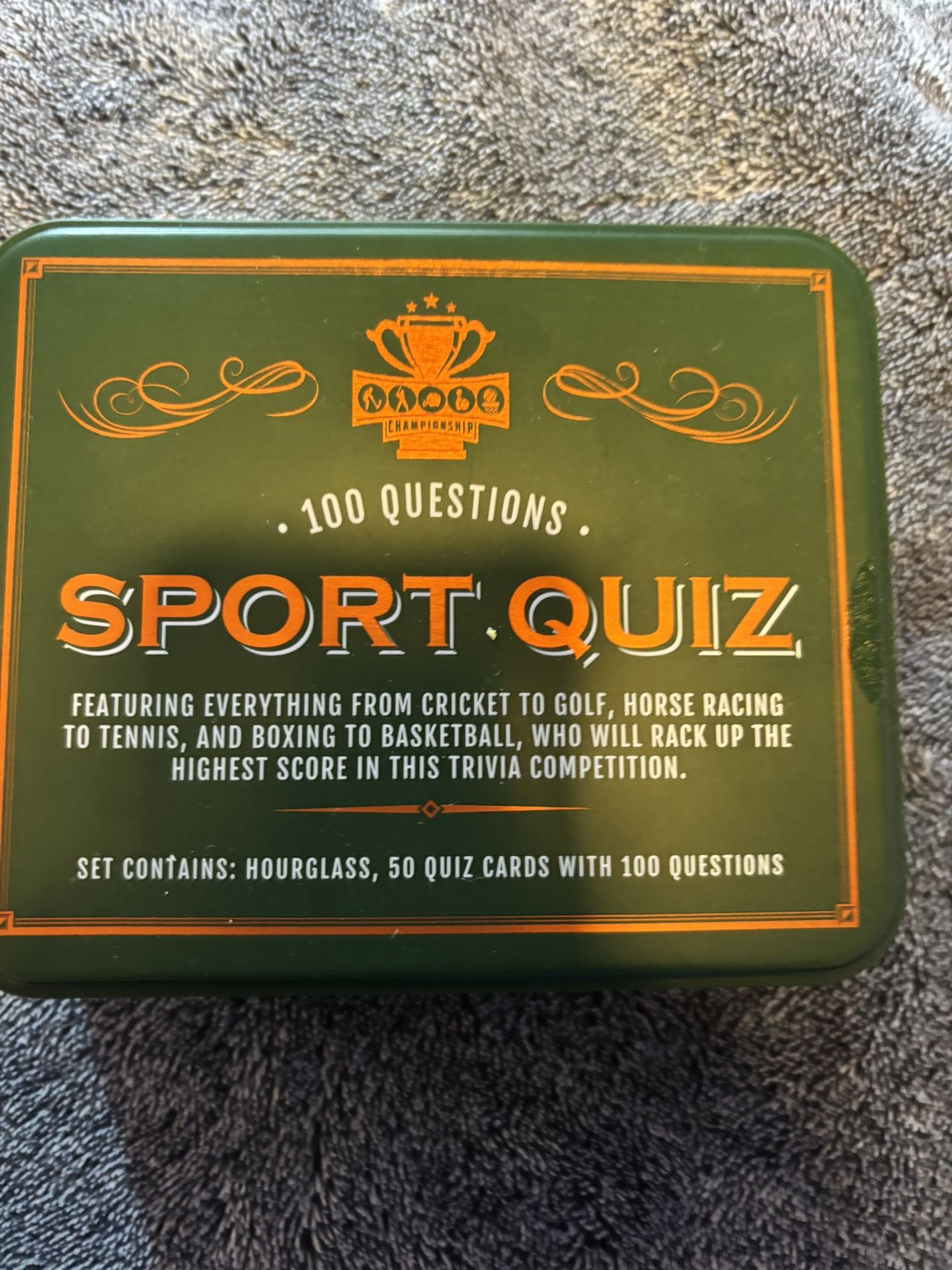 100 Question Sports Quiz