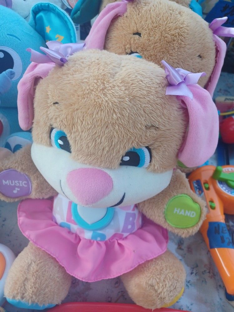 Educational Pink Teddy Bear