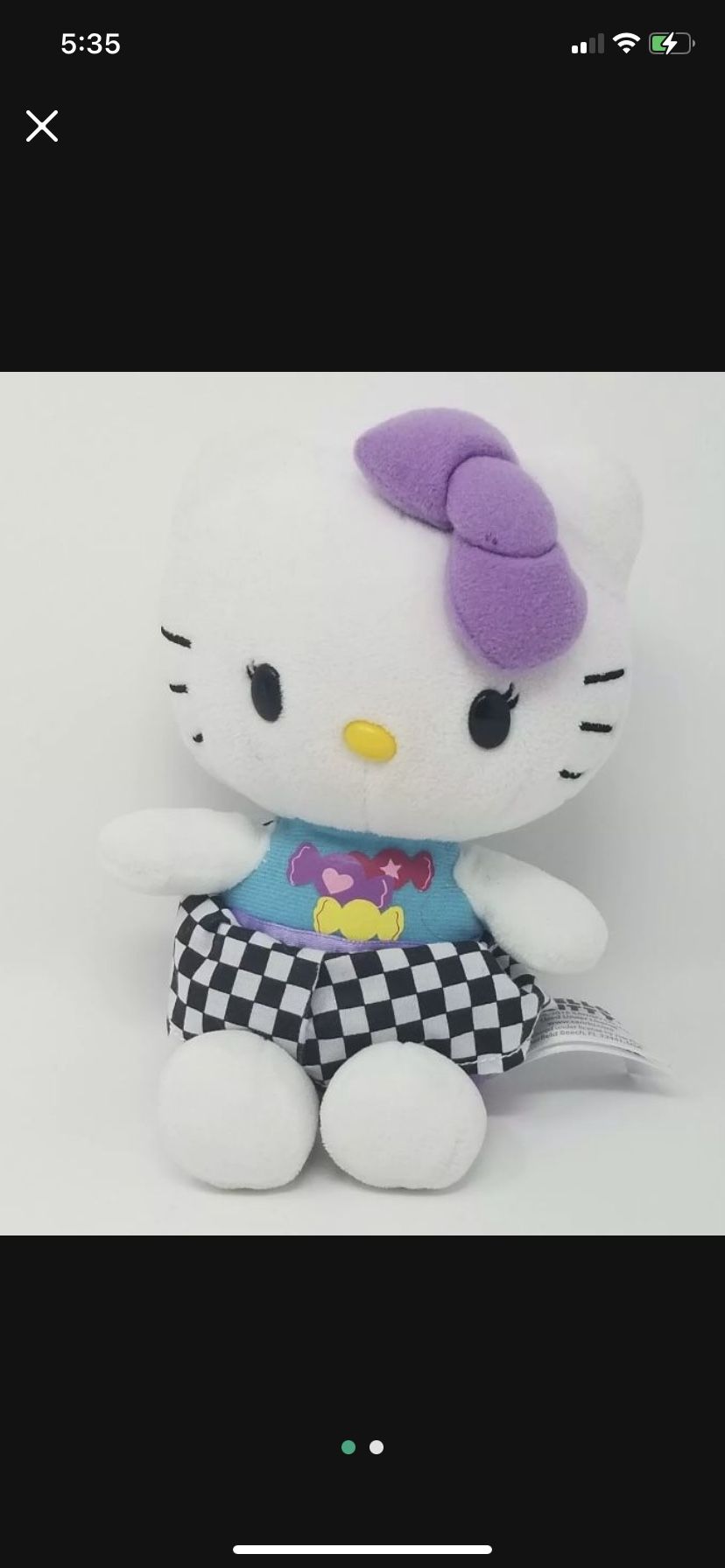 7in Hello Kitty Plush