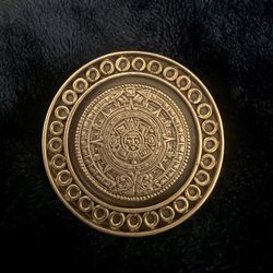 Aztec Silver pendant