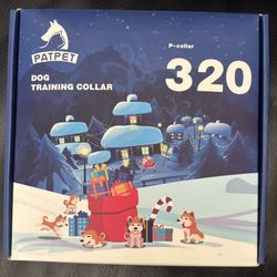 PATPET Dog Training Collar P-Collar 320 – Used Once - Like New 