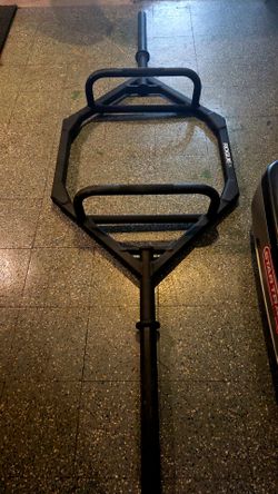 ROGUE FITNESS TB-2 HEX BAR RACKABLE TRAP SHRUG BARBELL LIKE NEW