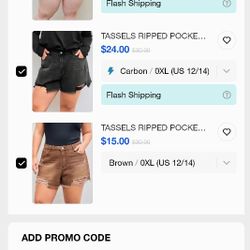 Cider Shorts Womens 12-14( Never Worn With Tags In Bag)