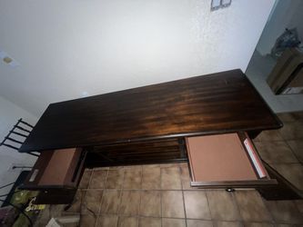 Espresso Wood TV Console – Storage Drawers – Solid Build