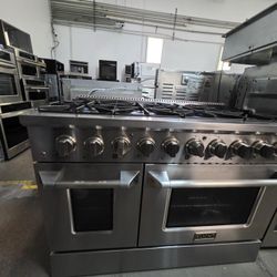 48" KUTCH GAS RANGE STAINLESS STEEL