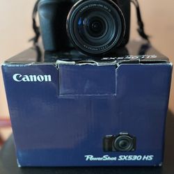 Canon Powershot SX60 HS With Bag Included