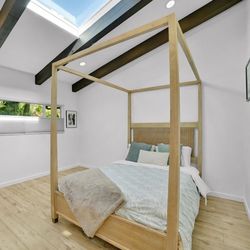 Queen Canopy Bed-frame