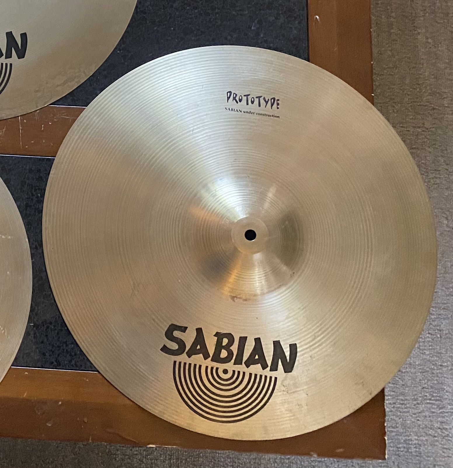 Sabian 18” Prototype Crash Cymbal