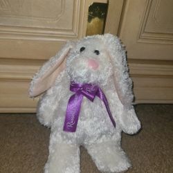 Weird Rare Asymmetrical Face Russell Stover Bunny Plush 9.5" H Soft Collectible