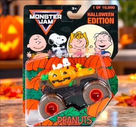 Monster Jam 1:64 Snoopy Peanuts Halloween Limited Edition - New/Sealed