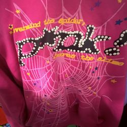 Pink spider Hoodie Pick Up Only Trades Available