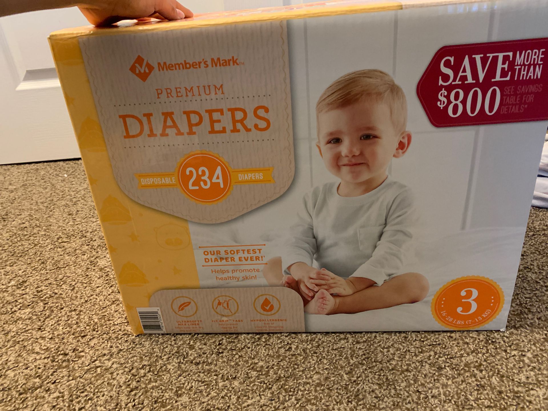 Size 3 diapers