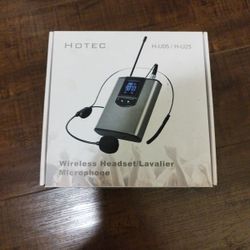 Hotec Wireless Headset And Receiver